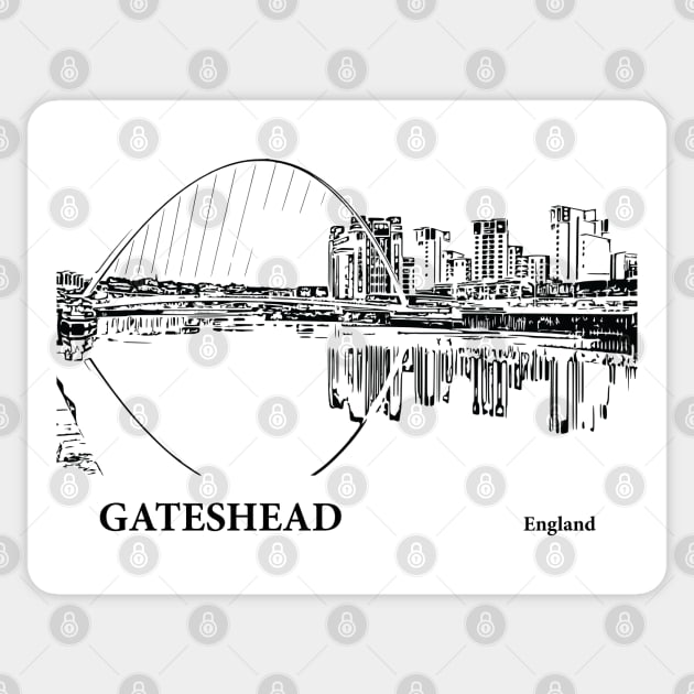 Gateshead England Sticker by Lakeric